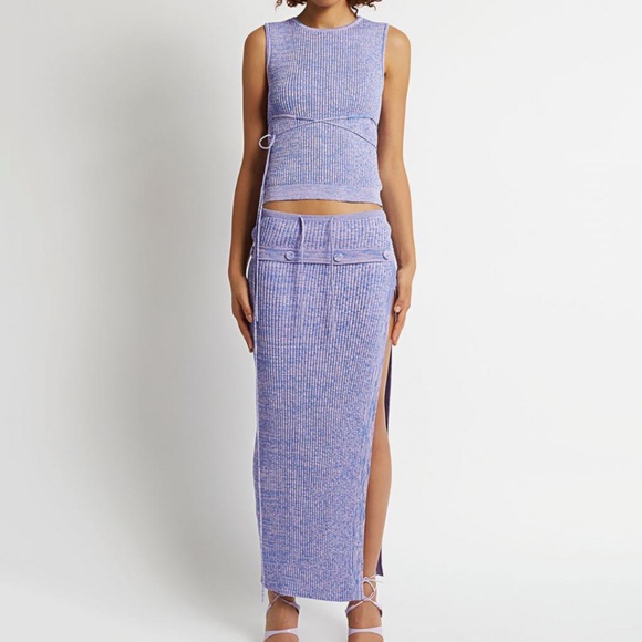 Christopher Esber Other - Deconstruct Column Skirt - XXS and Wrapped Tie Fitted Tank - XXS